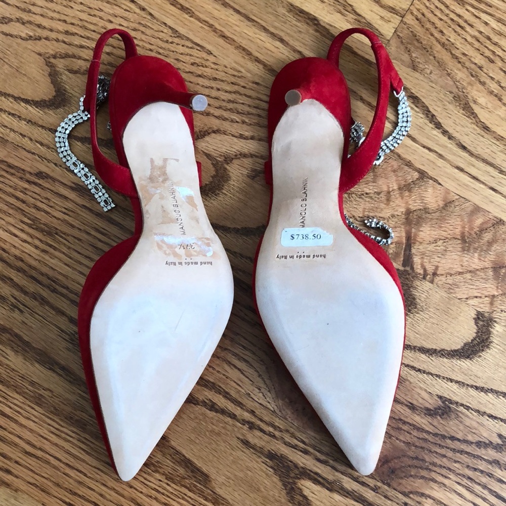 Brand new Manolo Blahnik ministra heels - Picture 3 of 8